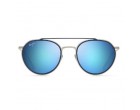 Sunglasses - Maui Jim BOWLINE Silver Blue Hawaii Γυαλιά Ηλίου